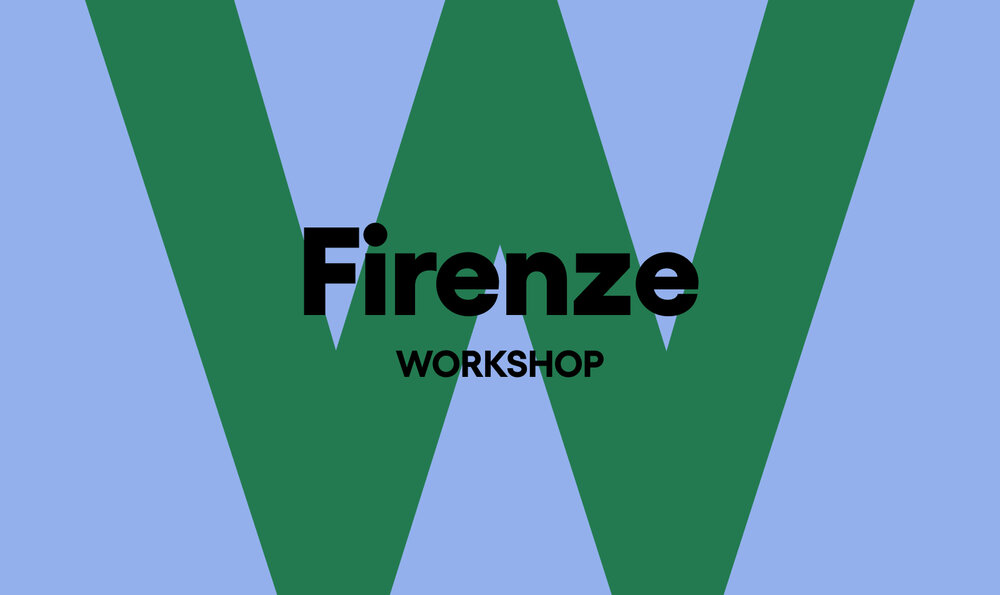 Workshop IED Firenze